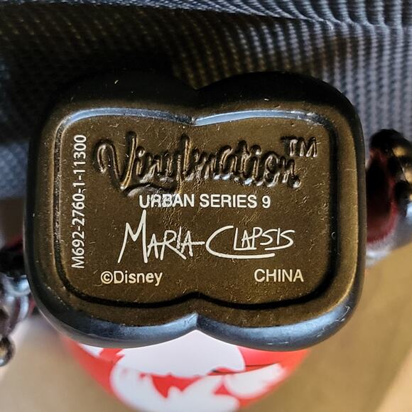 3 Disney Vinylmation 3" Fgures Red Dragon TomorrowLand Astronaut Captian America - Picture 3 of 6